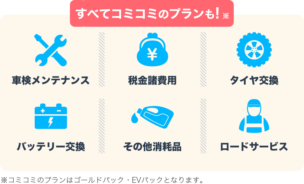 車検・税金・メンテナンスもコミコミ！財務処理・経理処理上のメリットも